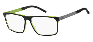 Premium Men Tommy Hilfiger Eyeglasses: TH 1828 - Black Green - SpecSMART Eye Clinic (Diagonal View)